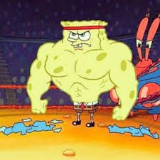 muscular spongebob aka Ali Hazelwood male main character
